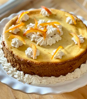 Orange Ricotta Cheesecake